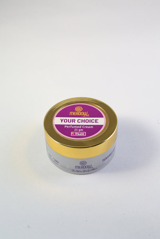 Meadow Leaf Perfumed Body Cream | Your Choice - 25gm