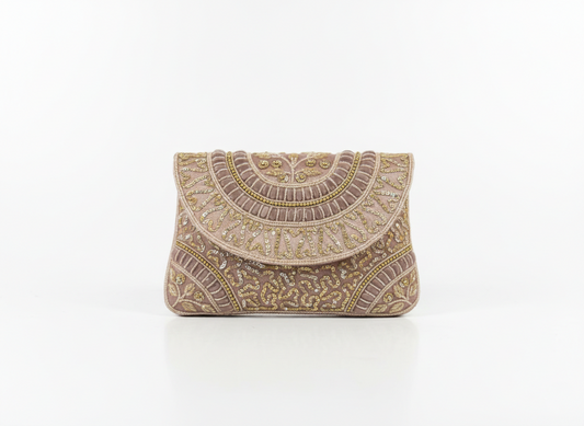 Royal Embroidered Bridal Clutch
