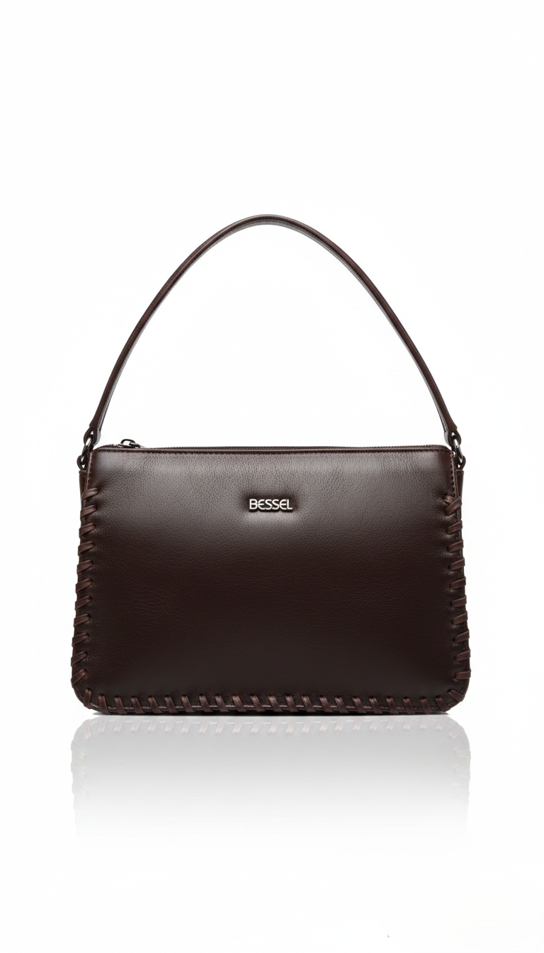 Bessel Handcrafted Edge Handbag