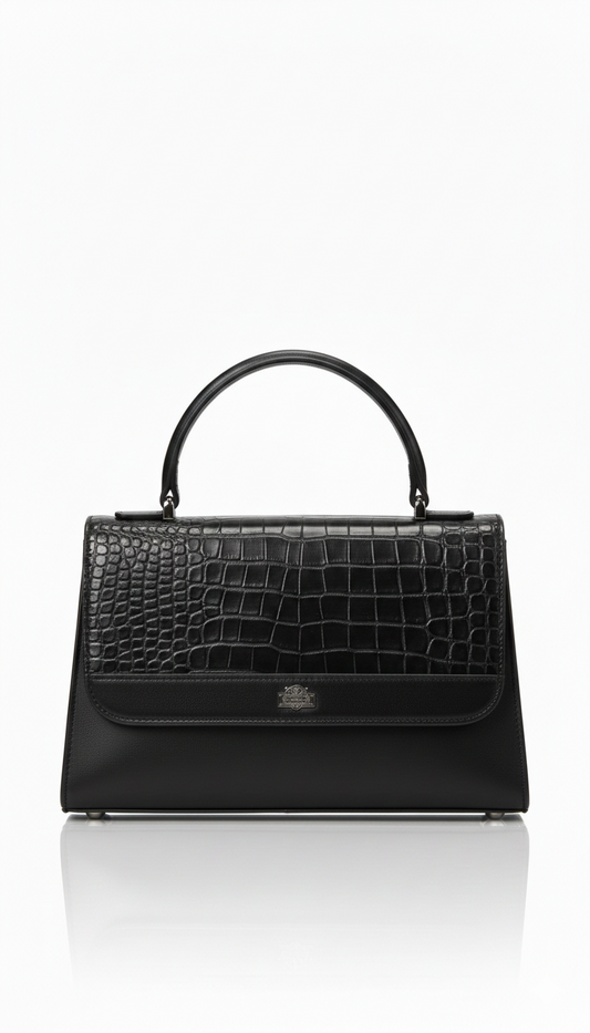Bessel Croco Elite Handbag