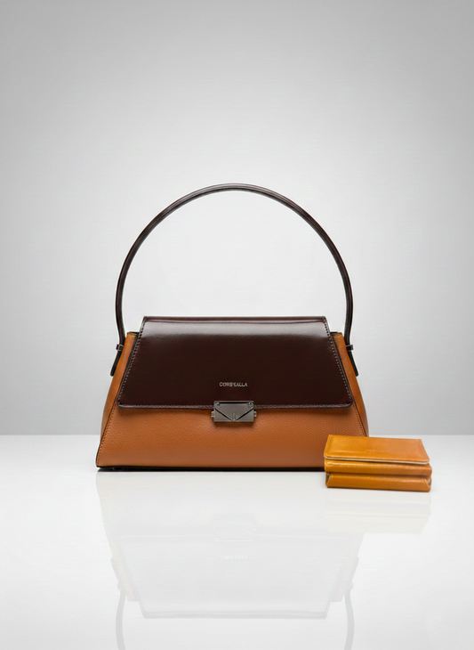 Chris Kalla Heritage Luxe Top Handle Bag