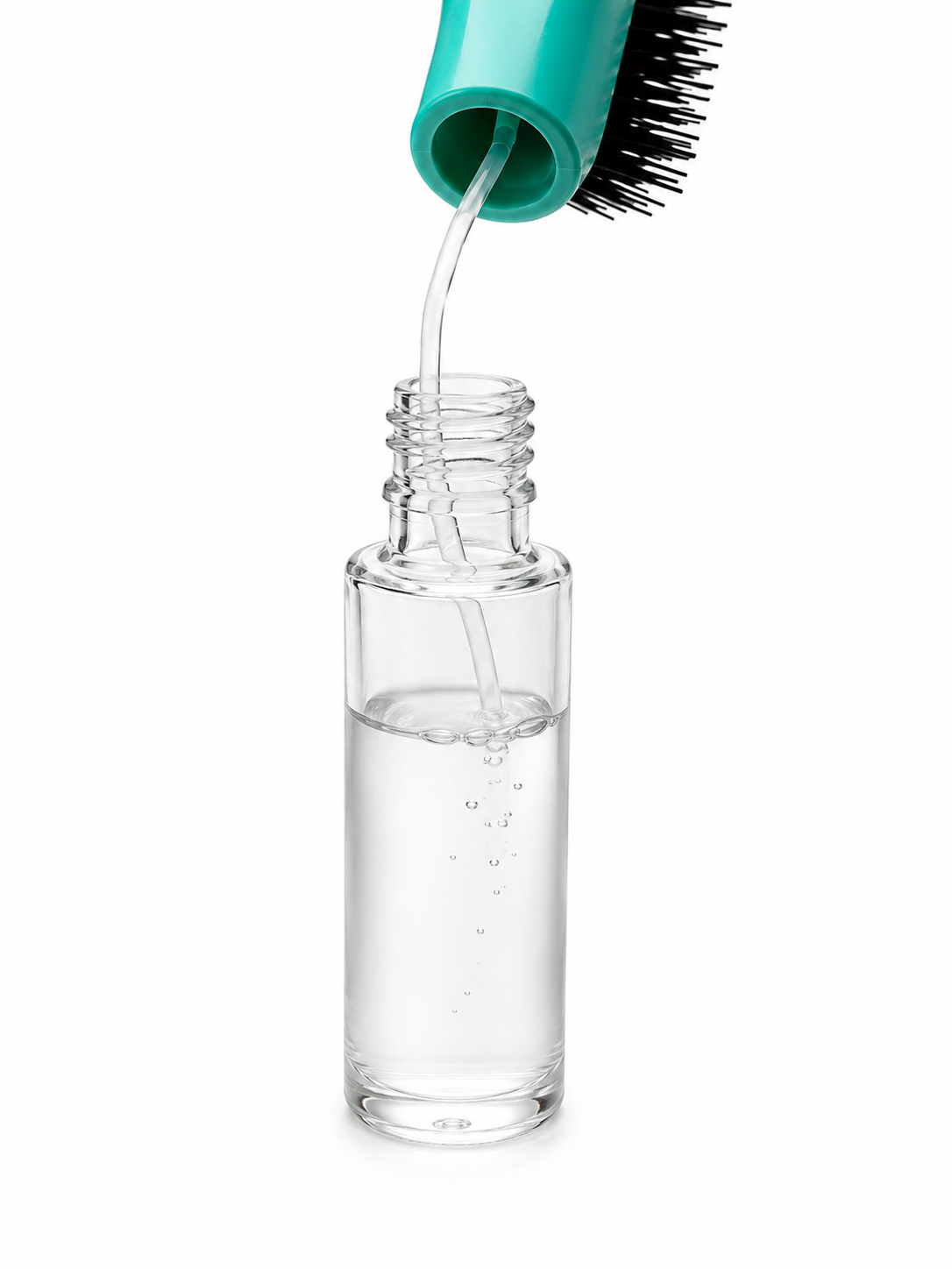 2-in-1 Hair Oil & Serum Applicator Comb with Refillable Spray Bottle