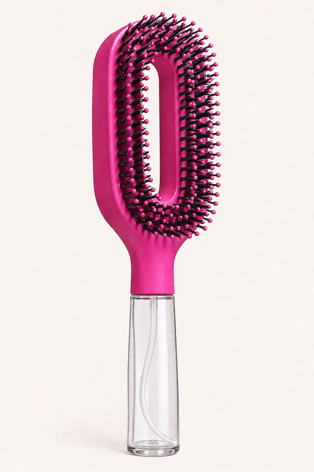 2-in-1 Hair Oil & Serum Applicator Comb with Refillable Spray Bottle