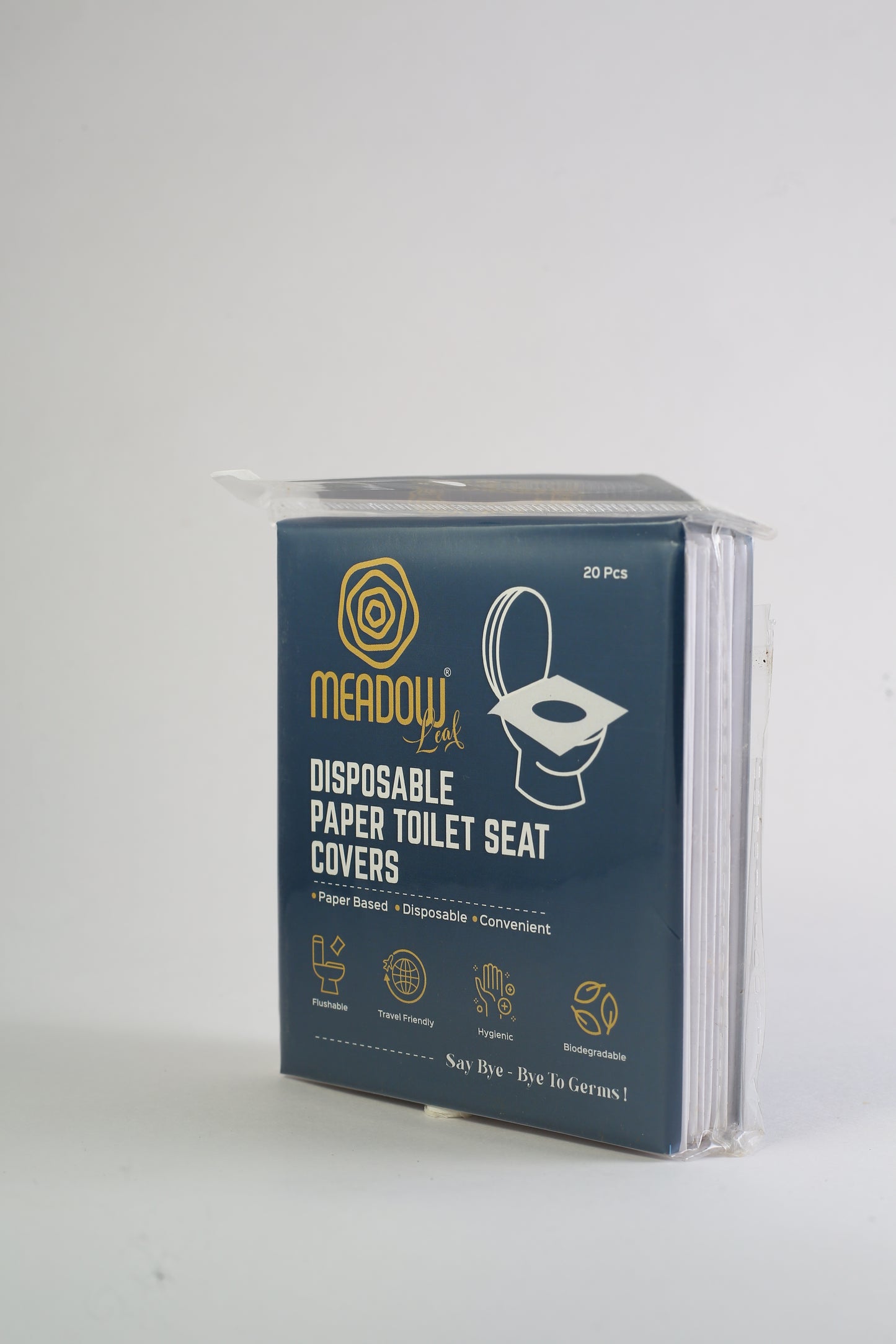 Meadow Leaf Disposable Paper Toilet Seat Covers