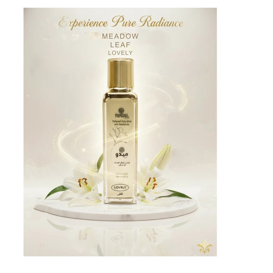 Meadow Leaf Perfumed Body Lotion with 4 flavours (Spanish, Marva, Cocktail, Lovely) - 50ml