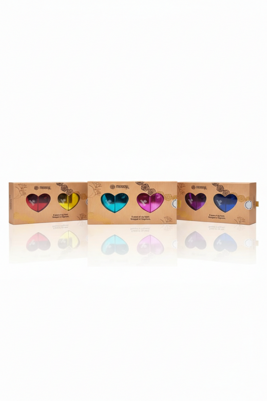 Meadow Leaf HeartScents With 6 Flavours ( Gift For Your  Loved Ones )