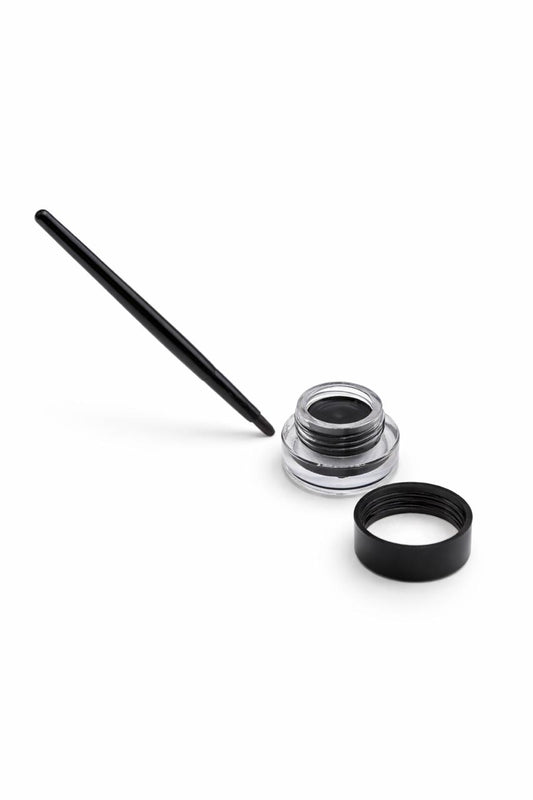 Party Queen Gel EyeLiner Professional Smudge Proof & Waterproof Black Gel Liner