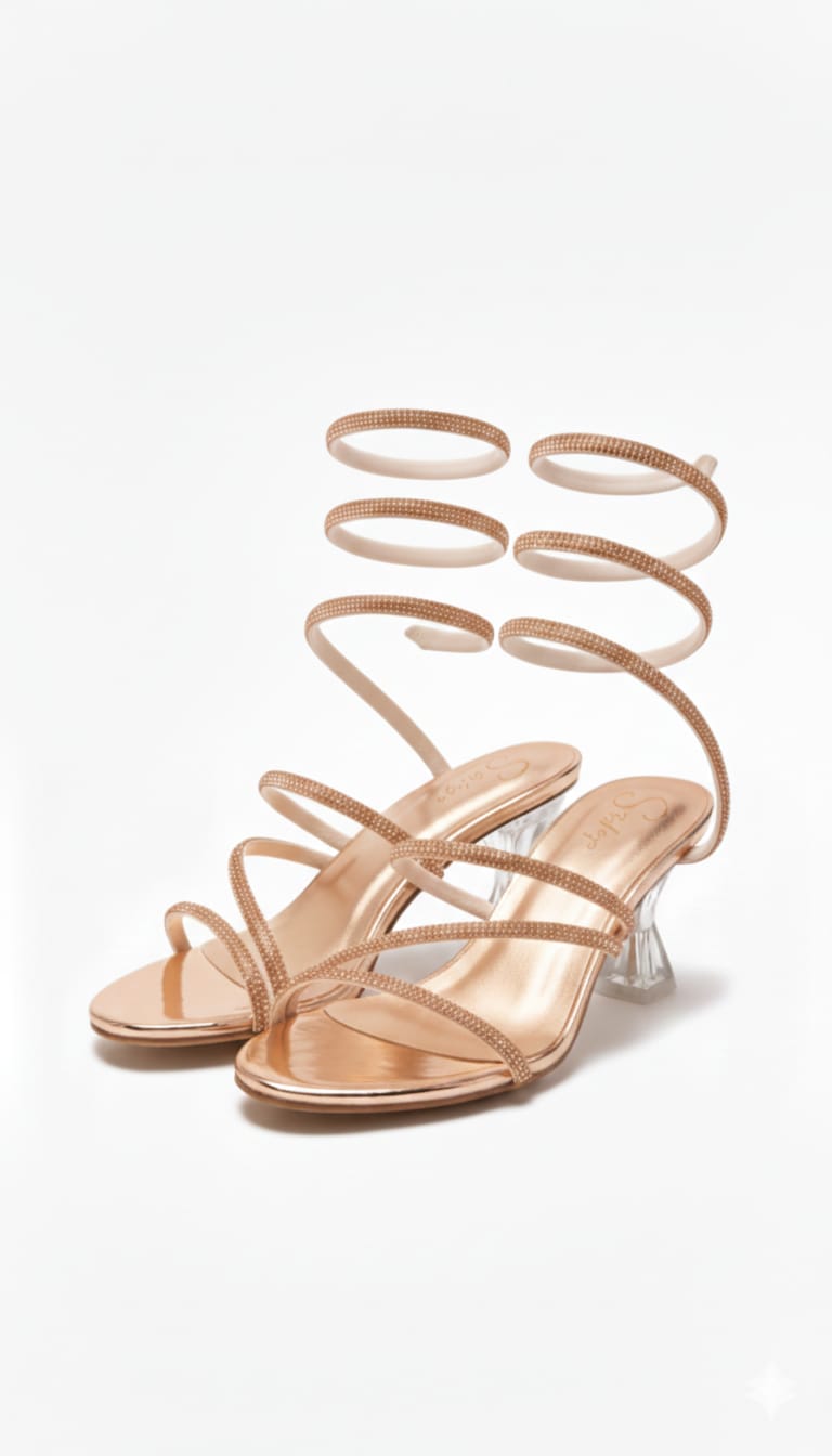 Luxe Spiral Heels