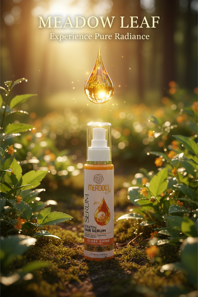 Meadow Leaf Keratin Hair Serum