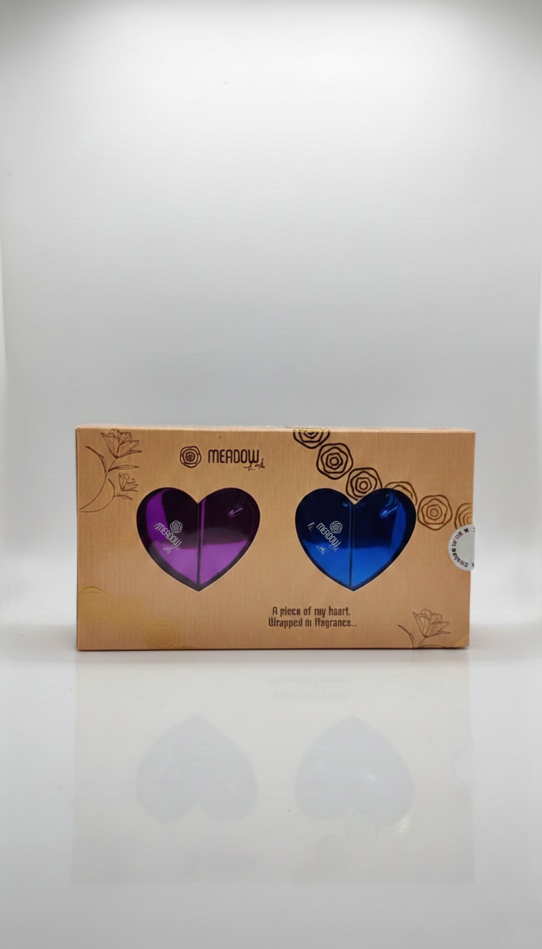 Meadow Leaf HeartScents With 6 Flavours ( Gift For Your  Loved Ones )