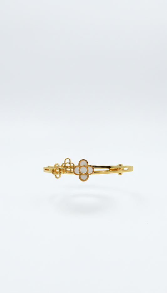 Luxe Clover Watch Bangle