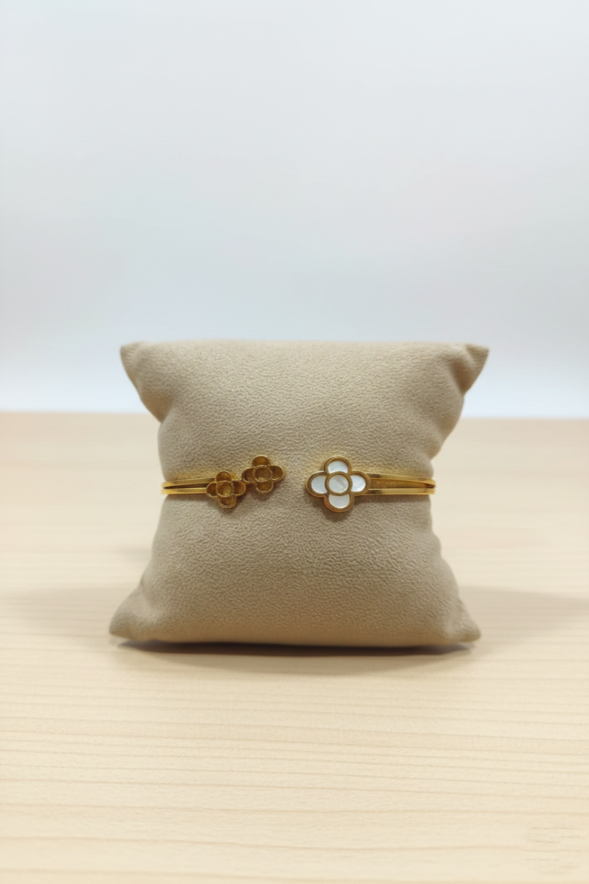 Luxe Clover Watch Bangle