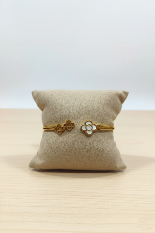 Luxe Clover Watch Bangle