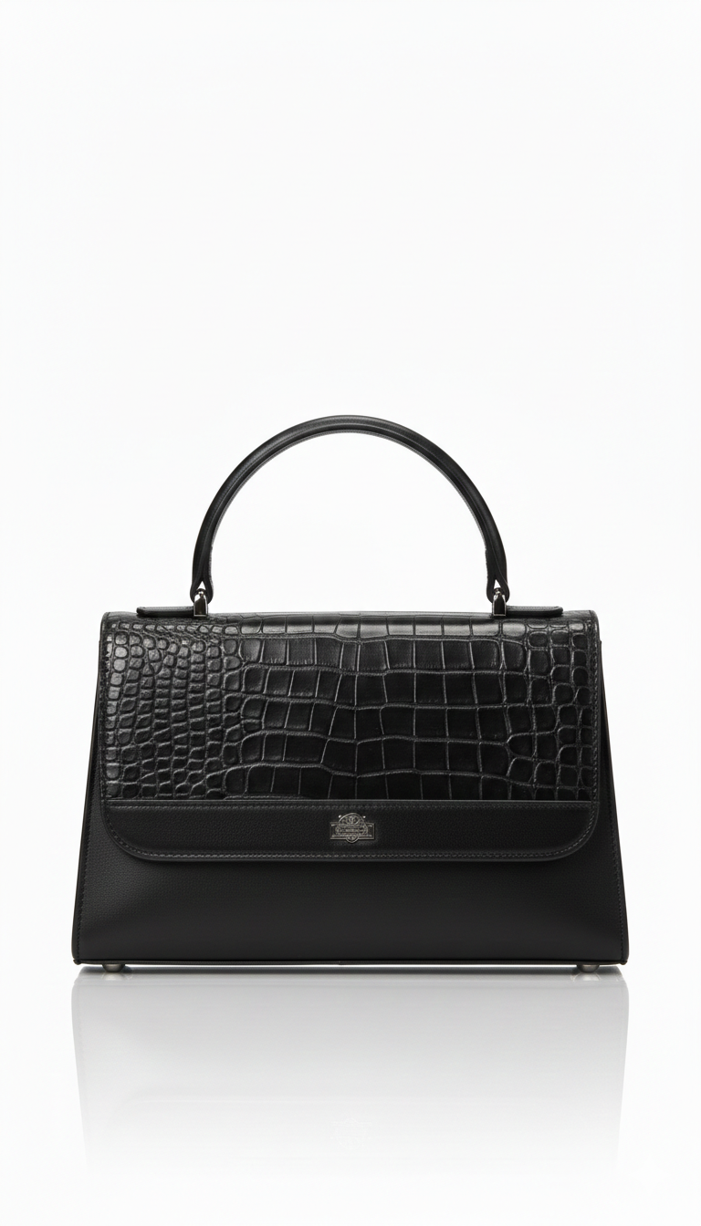 Bessel Croco Elite Handbag