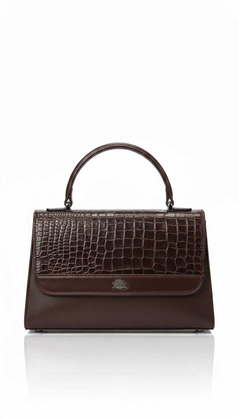 Bessel Croco Elite Handbag