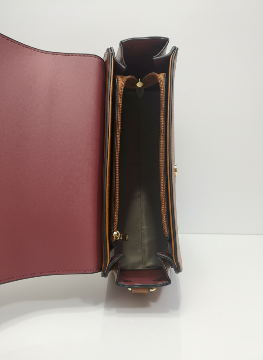 Chris Kalla Heritage Luxe Top Handle Bag