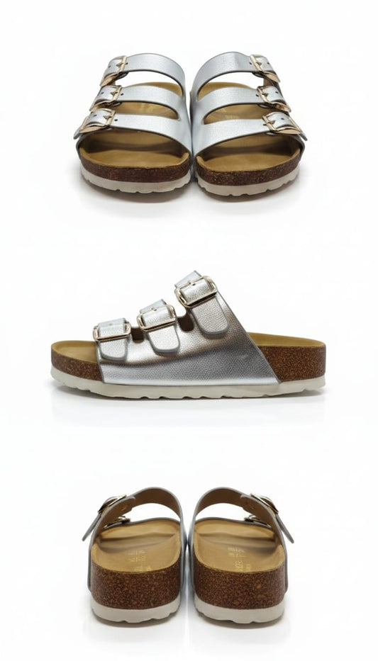 Kids Double Buckle Comfort Chappal