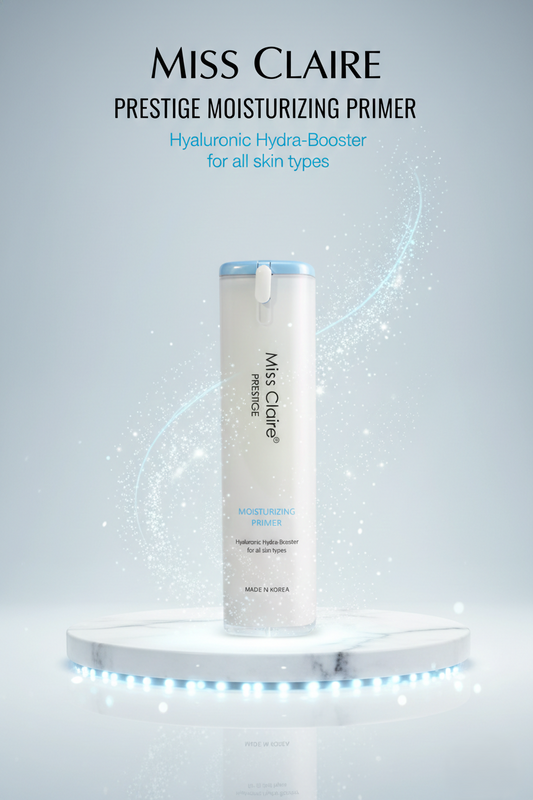 Miss Claire Prestige Moisturizing Primer 40 ml, Hyaluronic Hydra-Booster for all skin types