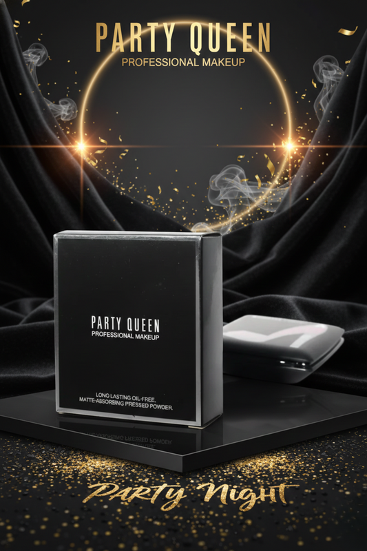 Party Queen Long Lasting Oil-Free, Matte Absorbing Pressed Powder