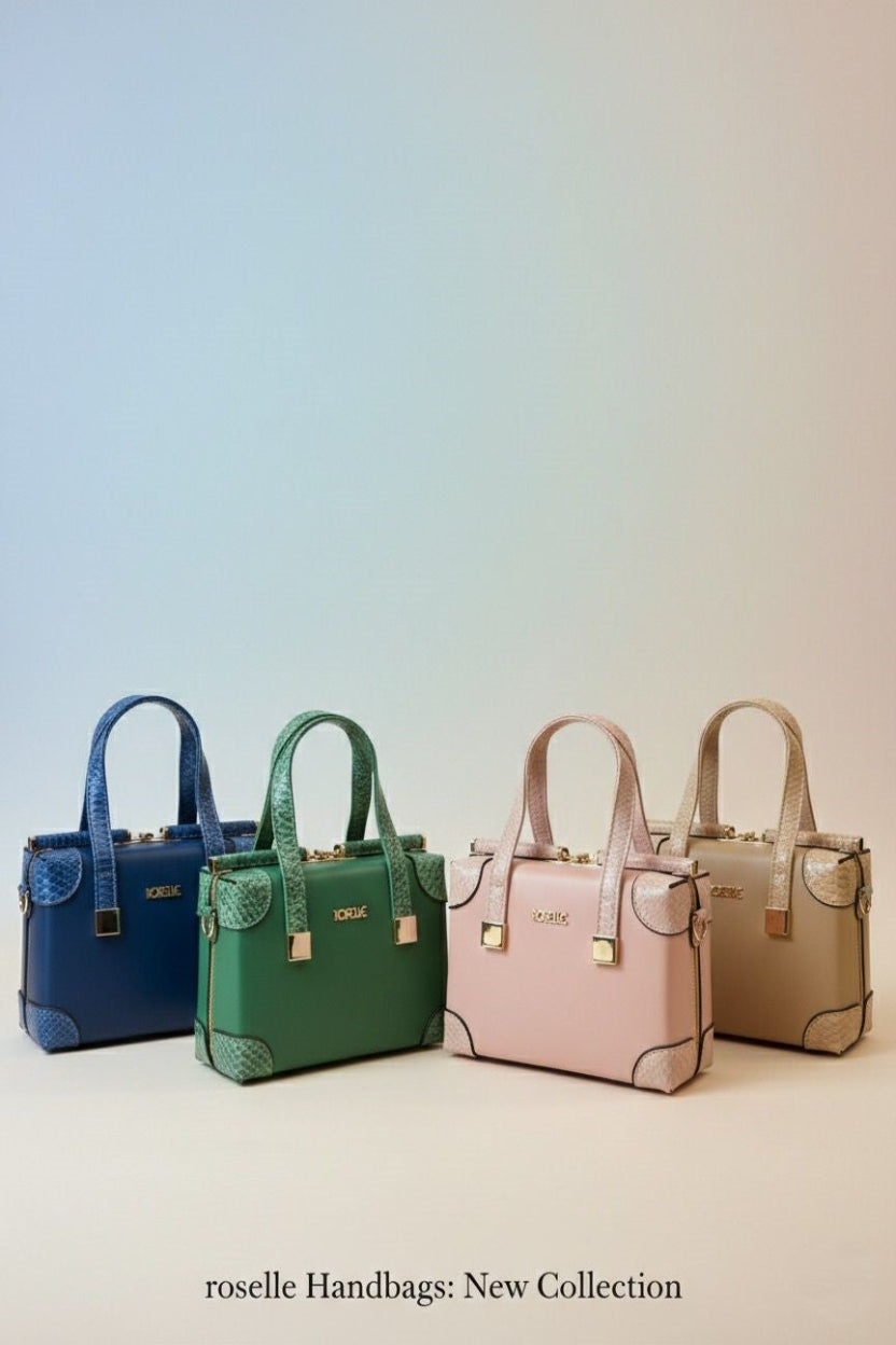 Roselle Signature Top Handle Bag