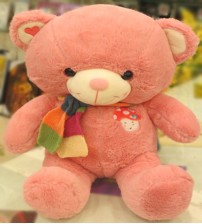 Dimpy Bear With Colourful Bow